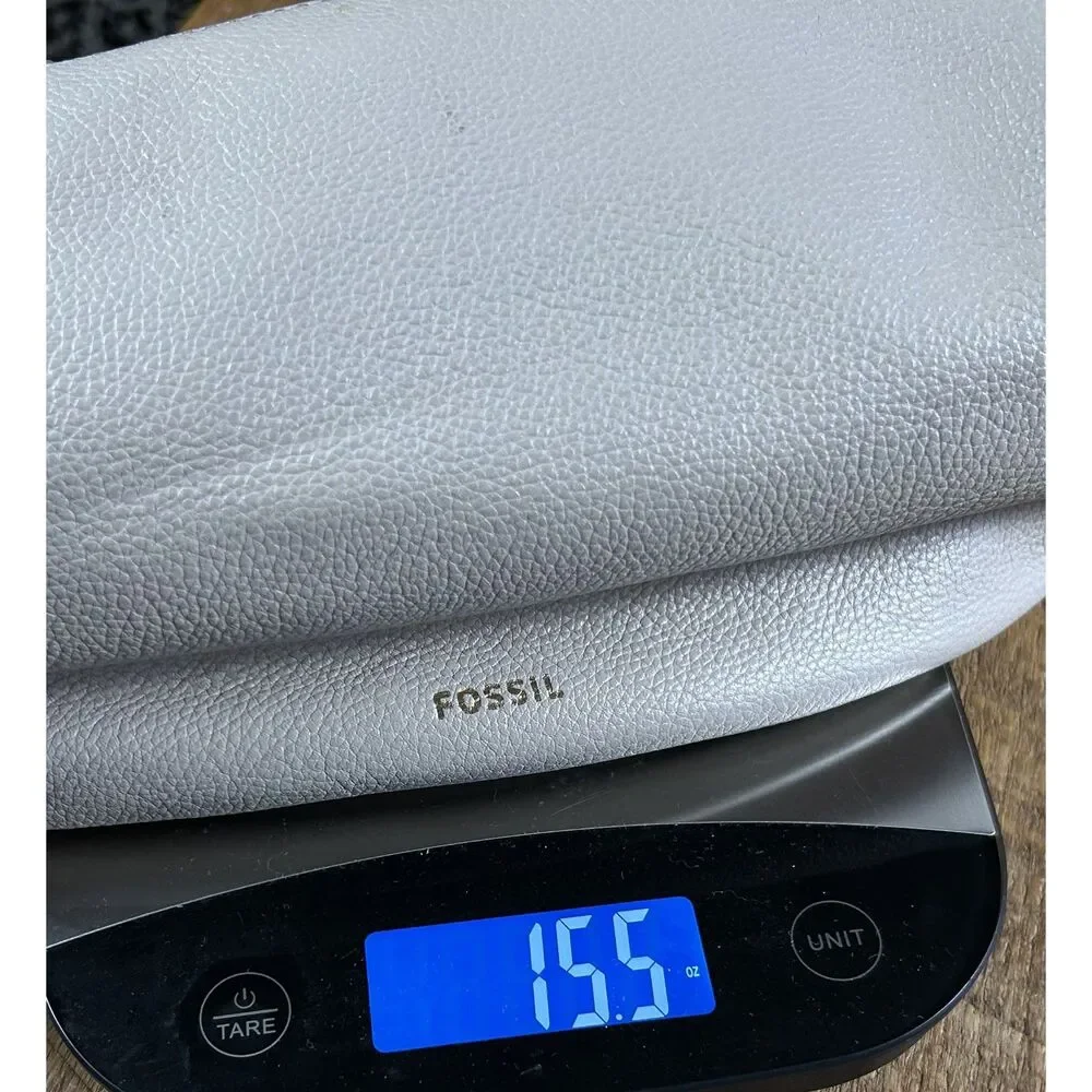 Fossil Light Tan Leather Hobo Bag